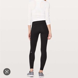 Lululemon Fast as Fleece Leggings Size 4 - excellent condition